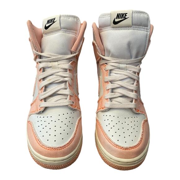 Nike Dunk High 1985 Arctic Orange Denim Sneaker DV1143-800 Womens Size US 8 - Picture 2 of 16